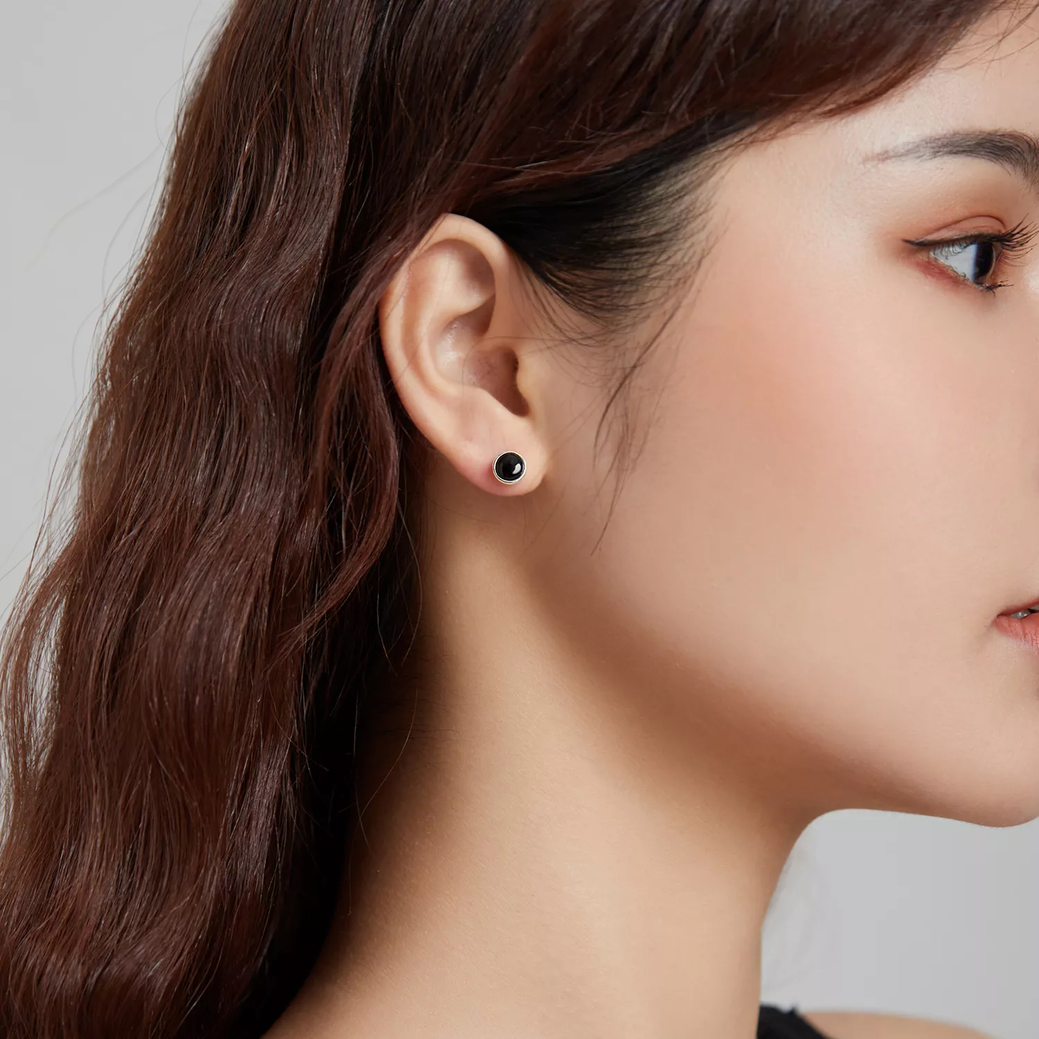 Brincos Petit Rotundidade estilo Pandora - SCE1112