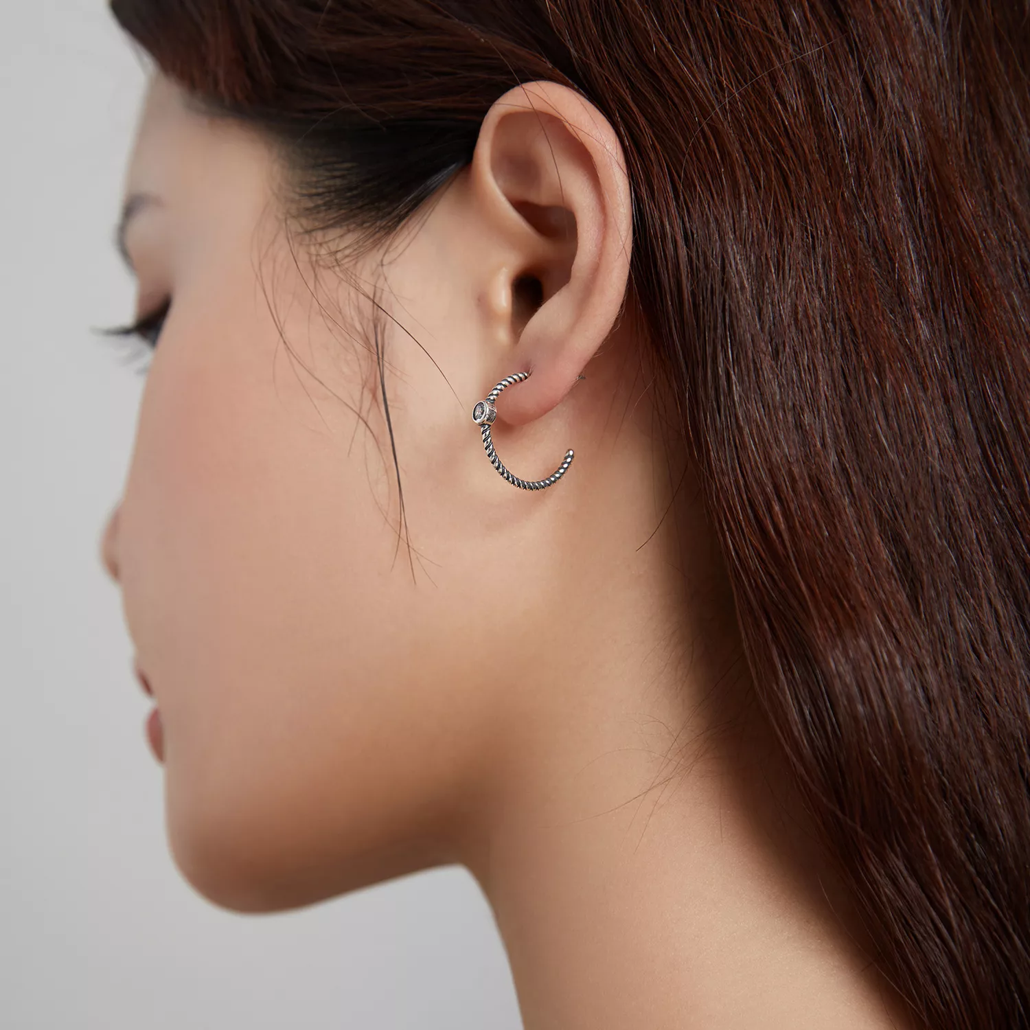 Brincos Petit Simples estilo Pandora - SCE1122