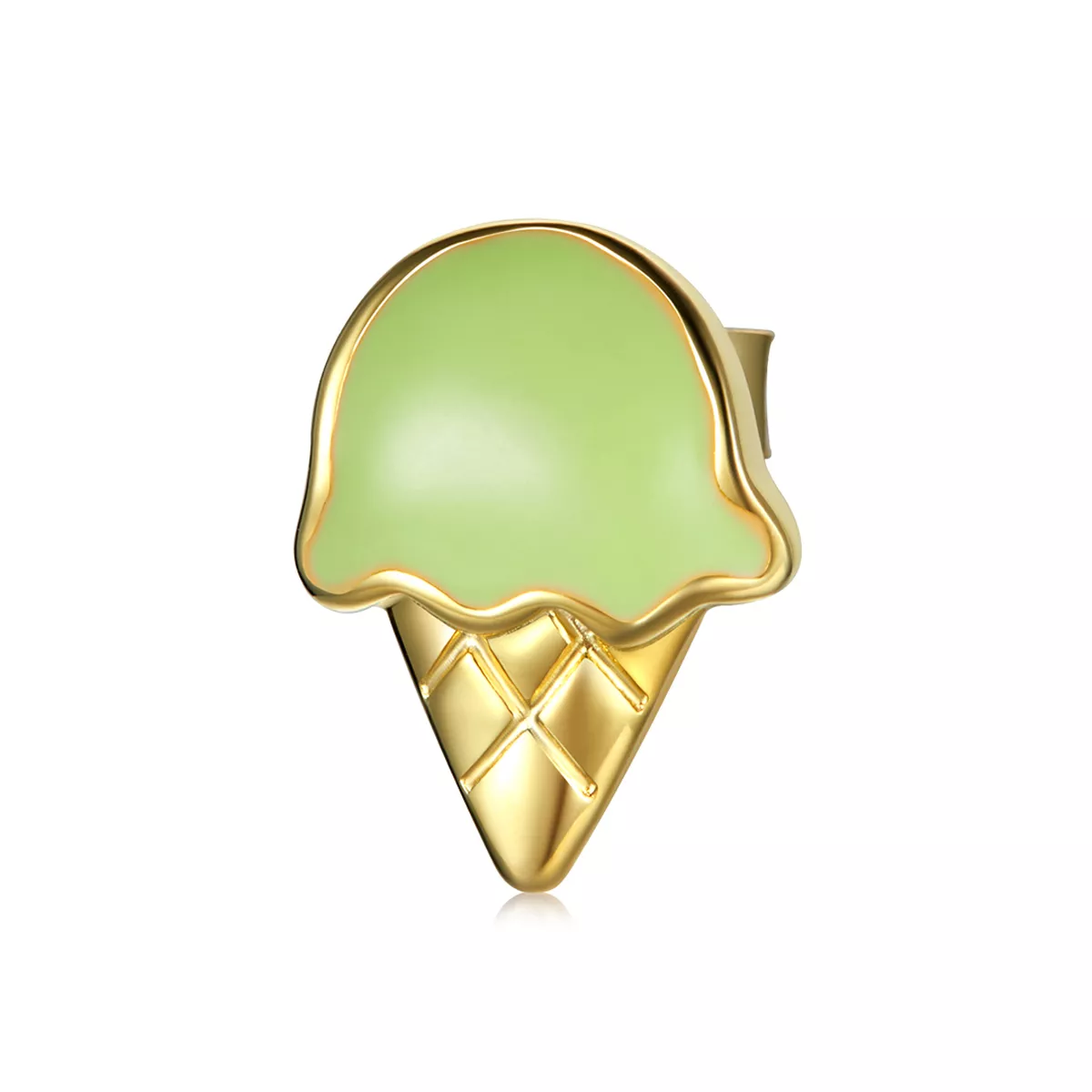 Brincos Petit Sorvete estilo Pandora - SCE1159