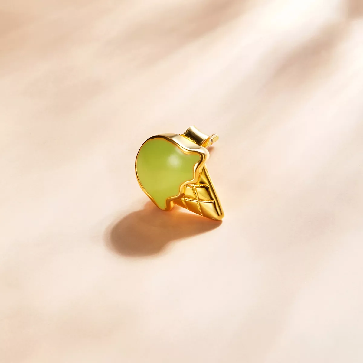 Brincos Petit Sorvete estilo Pandora - SCE1159