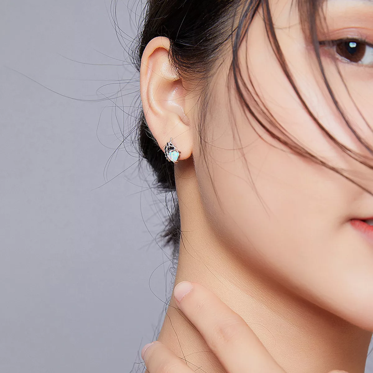 Brincos Petit Unicórnio estilo Pandora - SCE896