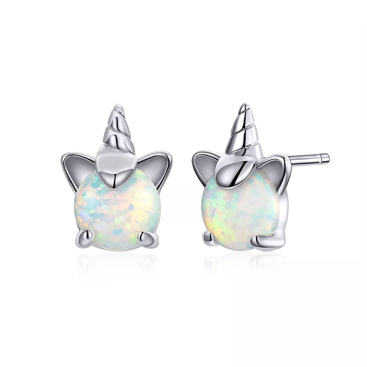 Brincos Petit Unicórnio fofo estilo Pandora - SCE737