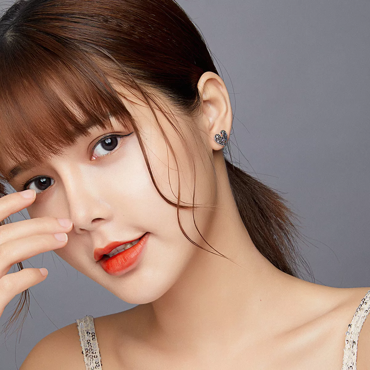 Brincos Petit Árvore da Vida estilo Pandora - SCE933