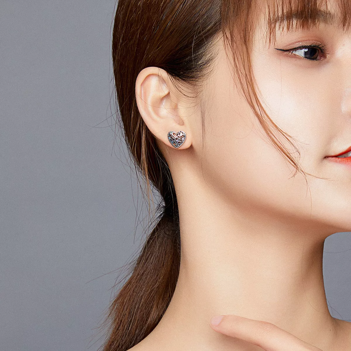 Brincos Petit Árvore da Vida estilo Pandora - SCE933