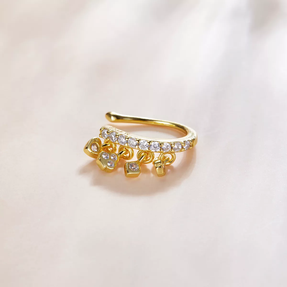 Clipe de orelha A minha rapariga estilo Pandora - SCE1075