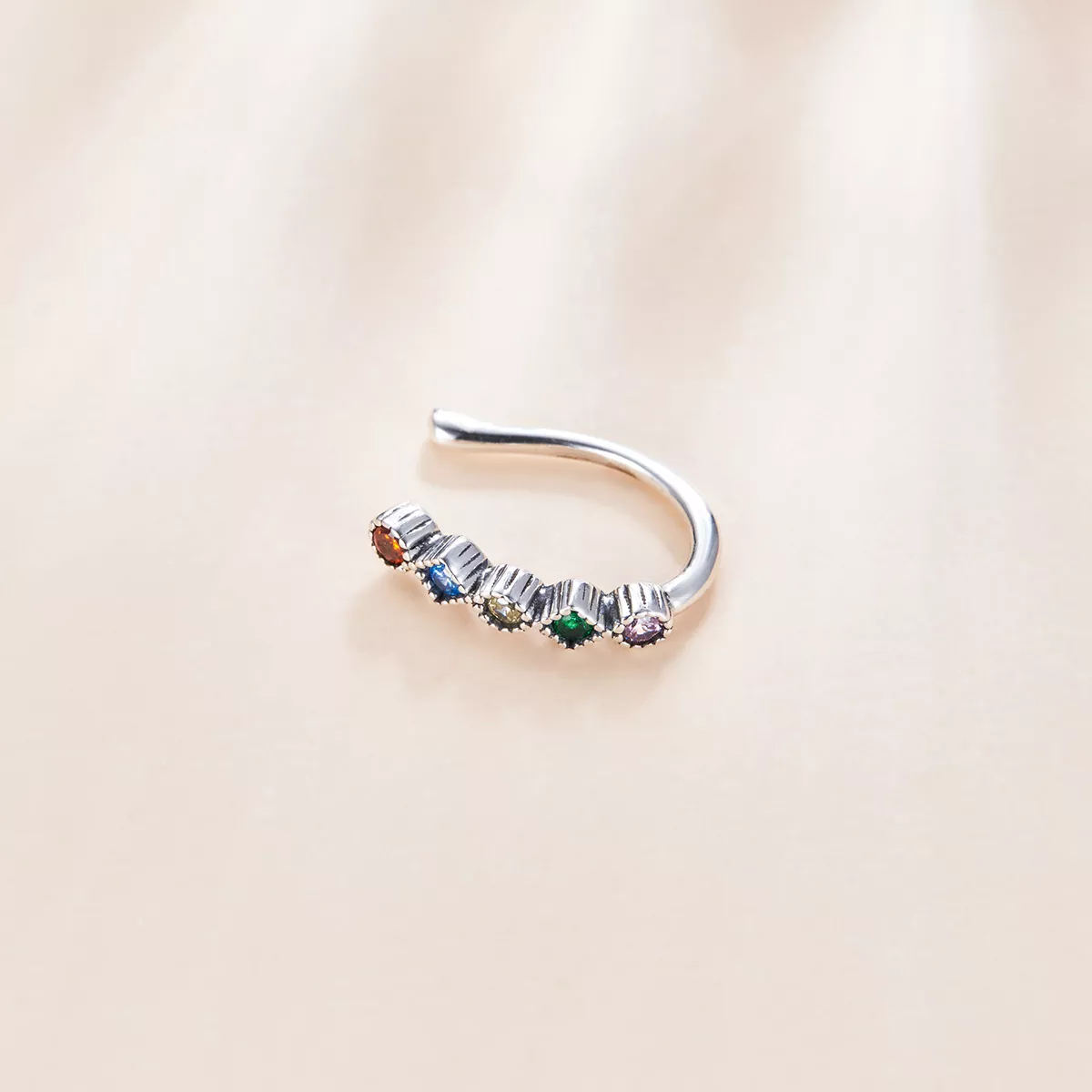 Clipe de orelha Colorido estilo Pandora - SCE1064