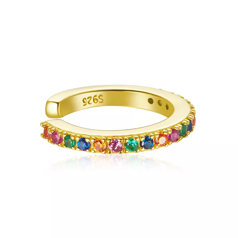 Clipe de orelha Colorido estilo Pandora - SCE993-B