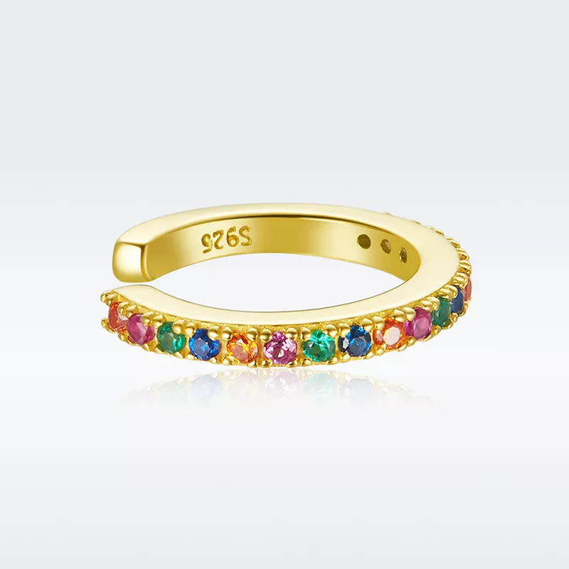 Clipe de orelha Colorido estilo Pandora - SCE993-B