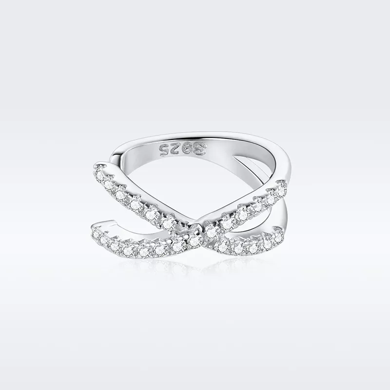 Clipe de orelha cruz estilo Pandora - SCE997-A