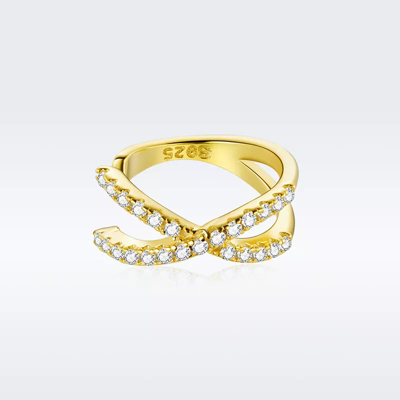 Clipe de orelha cruz estilo Pandora - SCE997-B