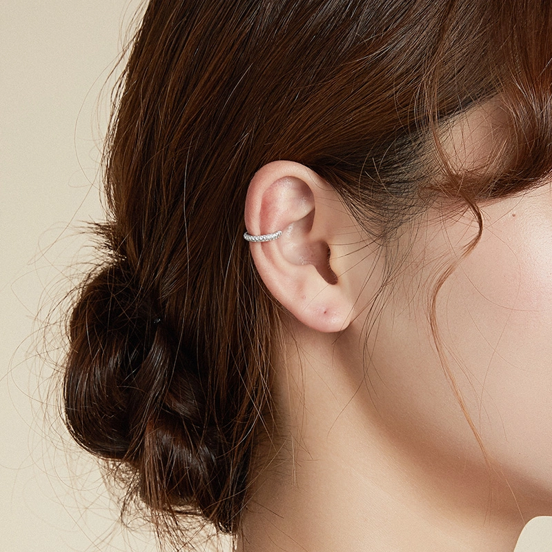 (imagem para) Clipe de orelha Simples estilo Pandora - SCE996-A - Visualizar 2