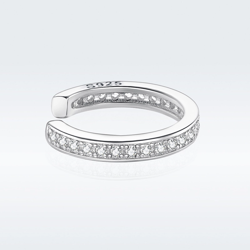 (imagem para) Clipe de orelha Simples estilo Pandora - SCE998-A - Visualizar 2