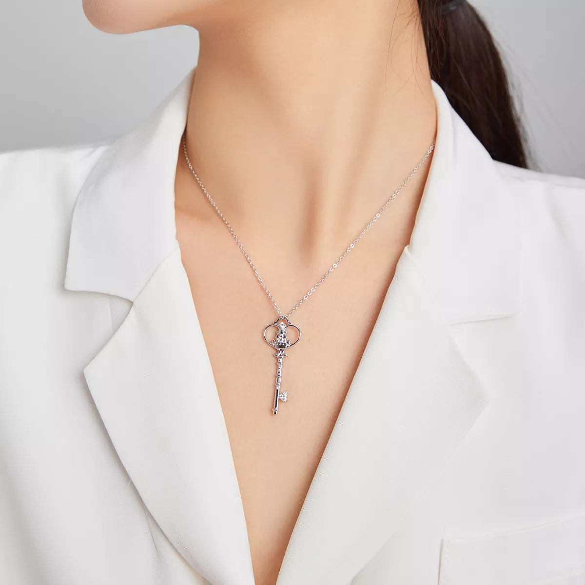 Colar A chave do castelo estilo Pandora - SCN441