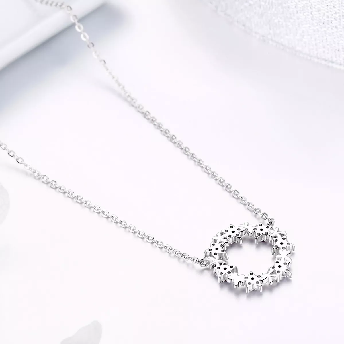 Colar Cheio de estrelas estilo Pandora - BSN028