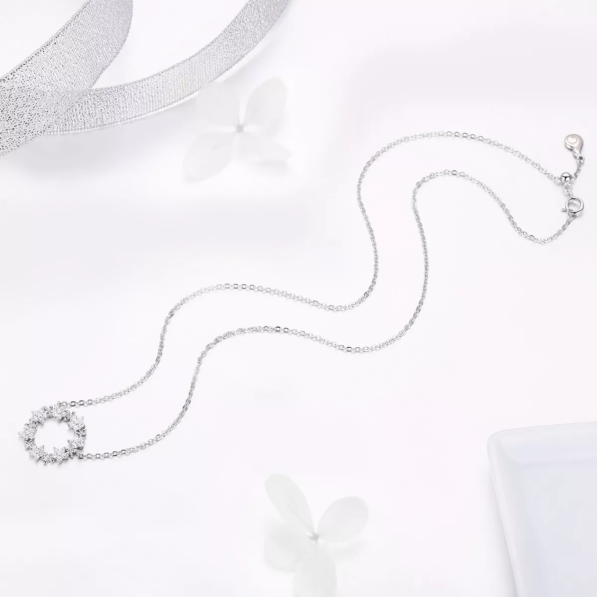 Colar Cheio de estrelas estilo Pandora - BSN028