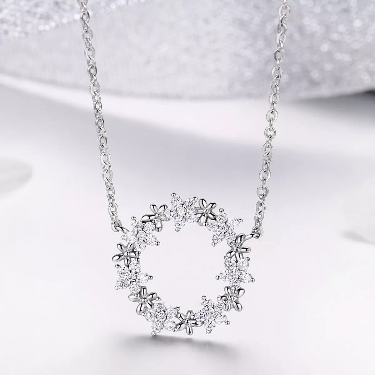 Colar Cheio de estrelas estilo Pandora - BSN028