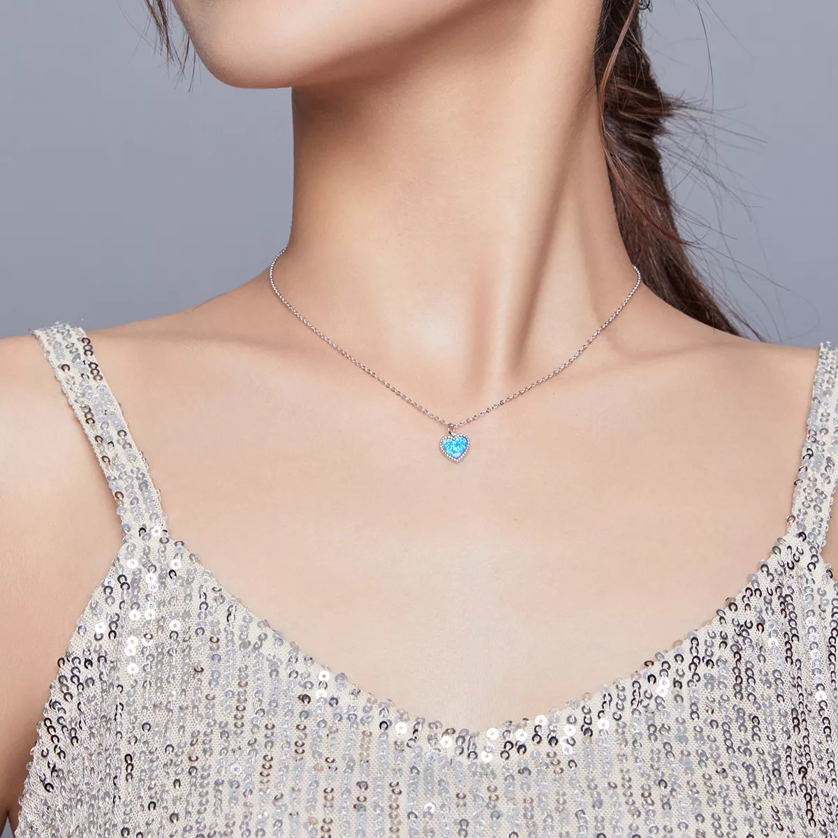 Colar Coração life Pandora - SCN413