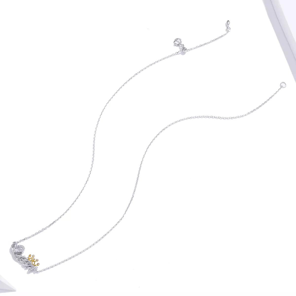 Colar Dois tons rainha estilo Pandora - SCN435