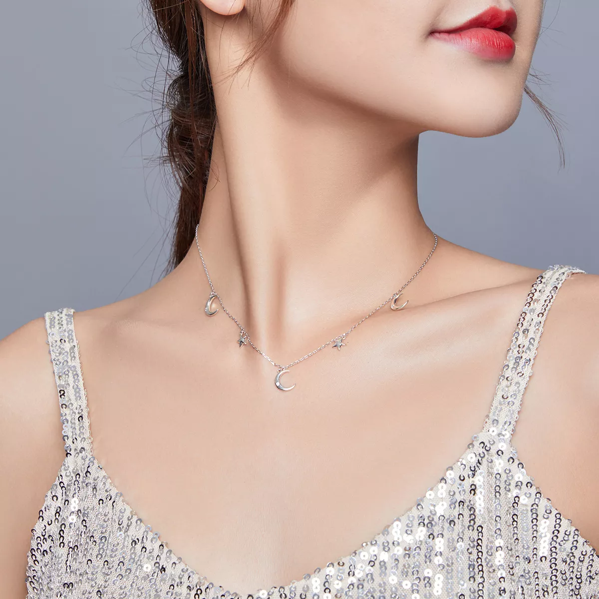 Colar Lua e estrela life Pandora - SCN411