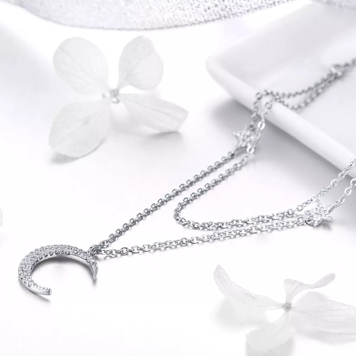 Colar Lua e estrelas life Pandora - BSN038