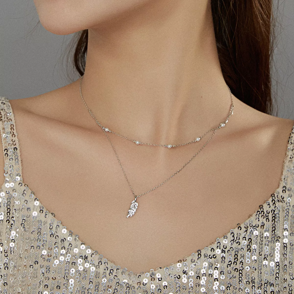 Colar Trigo Brilhante life Pandora - BSN208