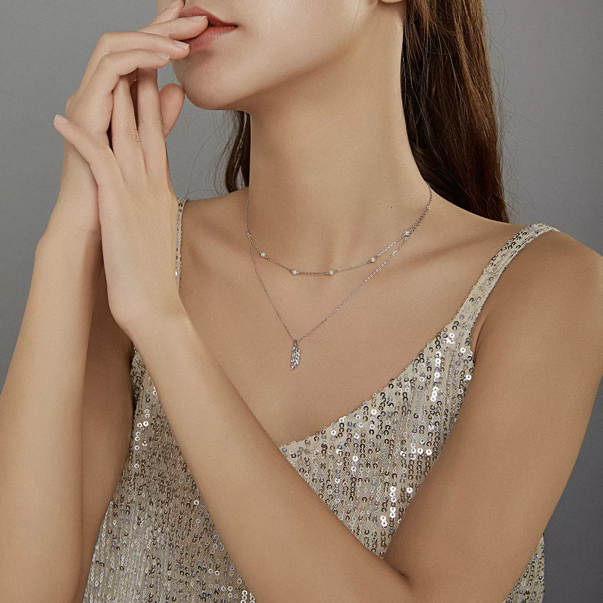 Colar Trigo Brilhante life Pandora - BSN208