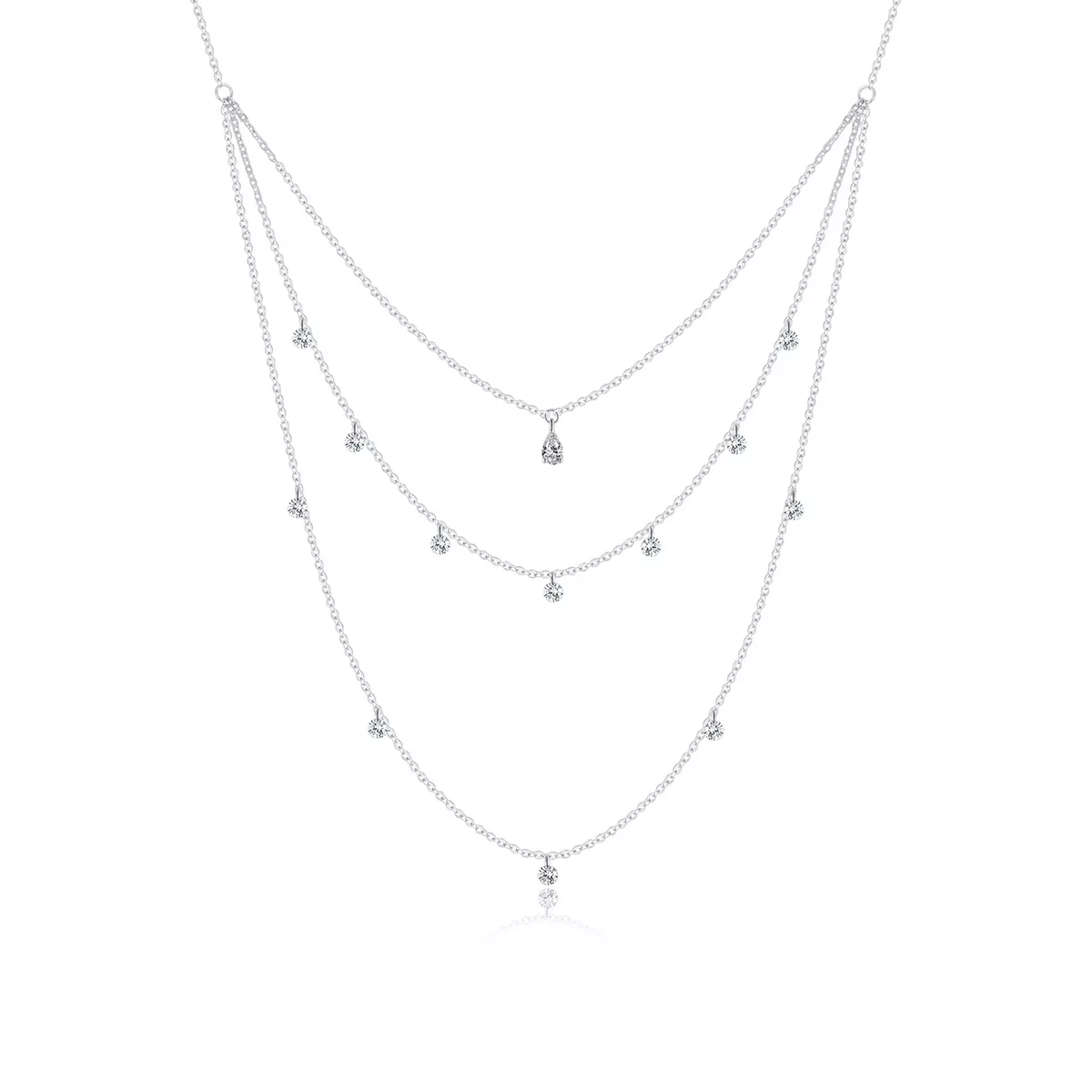 Colar Três Camadas life Pandora - SCN429