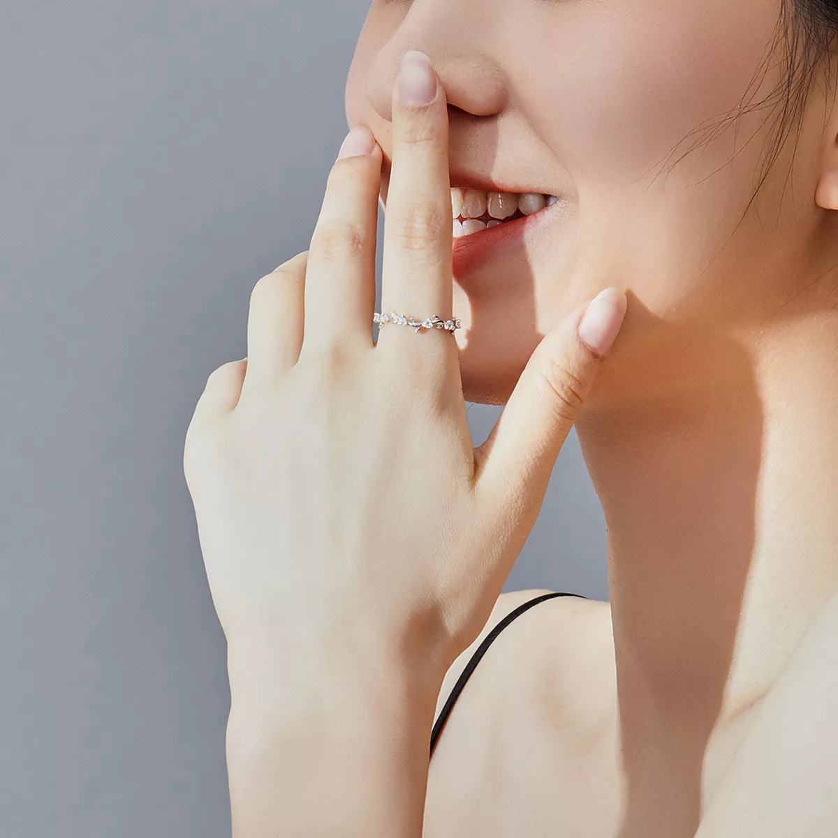 Anel Coroa de flores life Pandora - SCR625