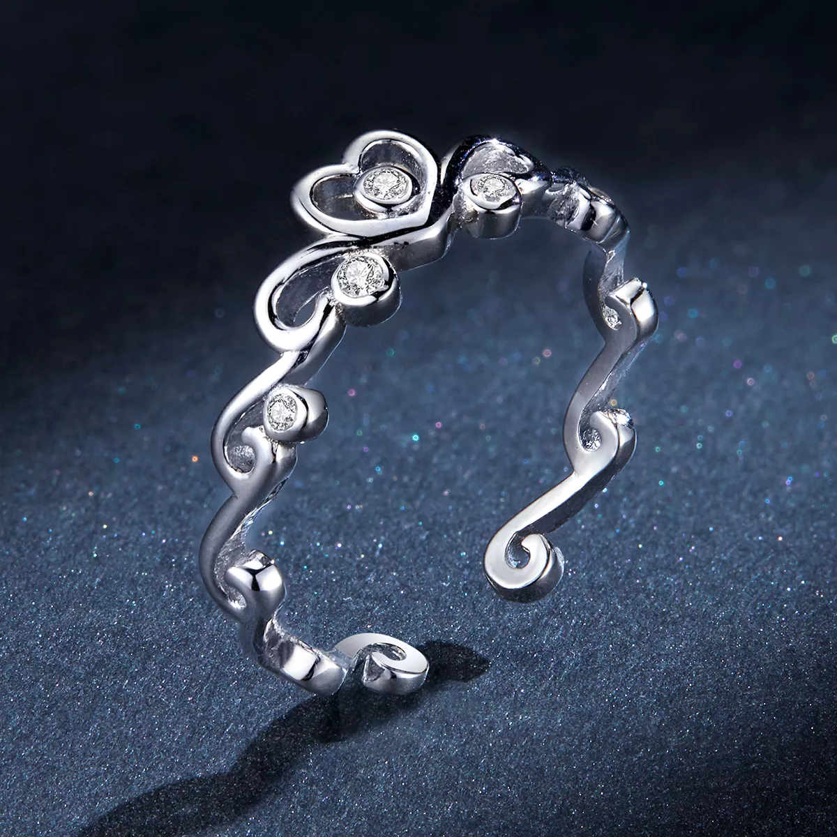 Anel Coroa de prata life Pandora - BSR105