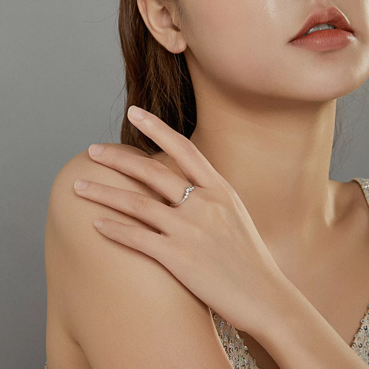 Anel Coroa de princesa estilo Pandora - SCR686