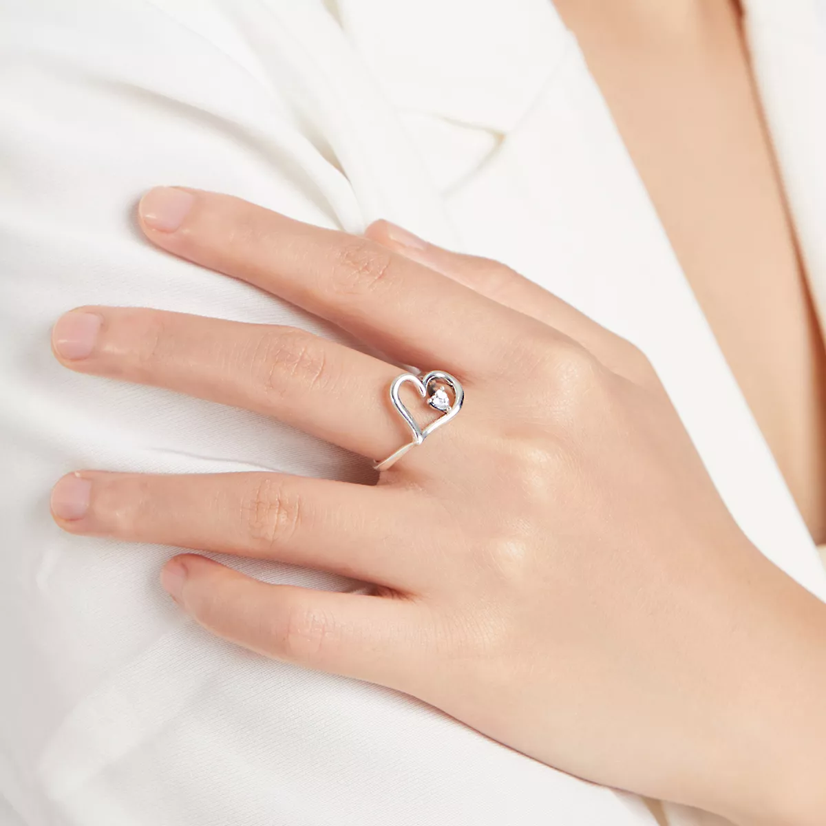 Anel Desejo Brilhante life Pandora - SCR700