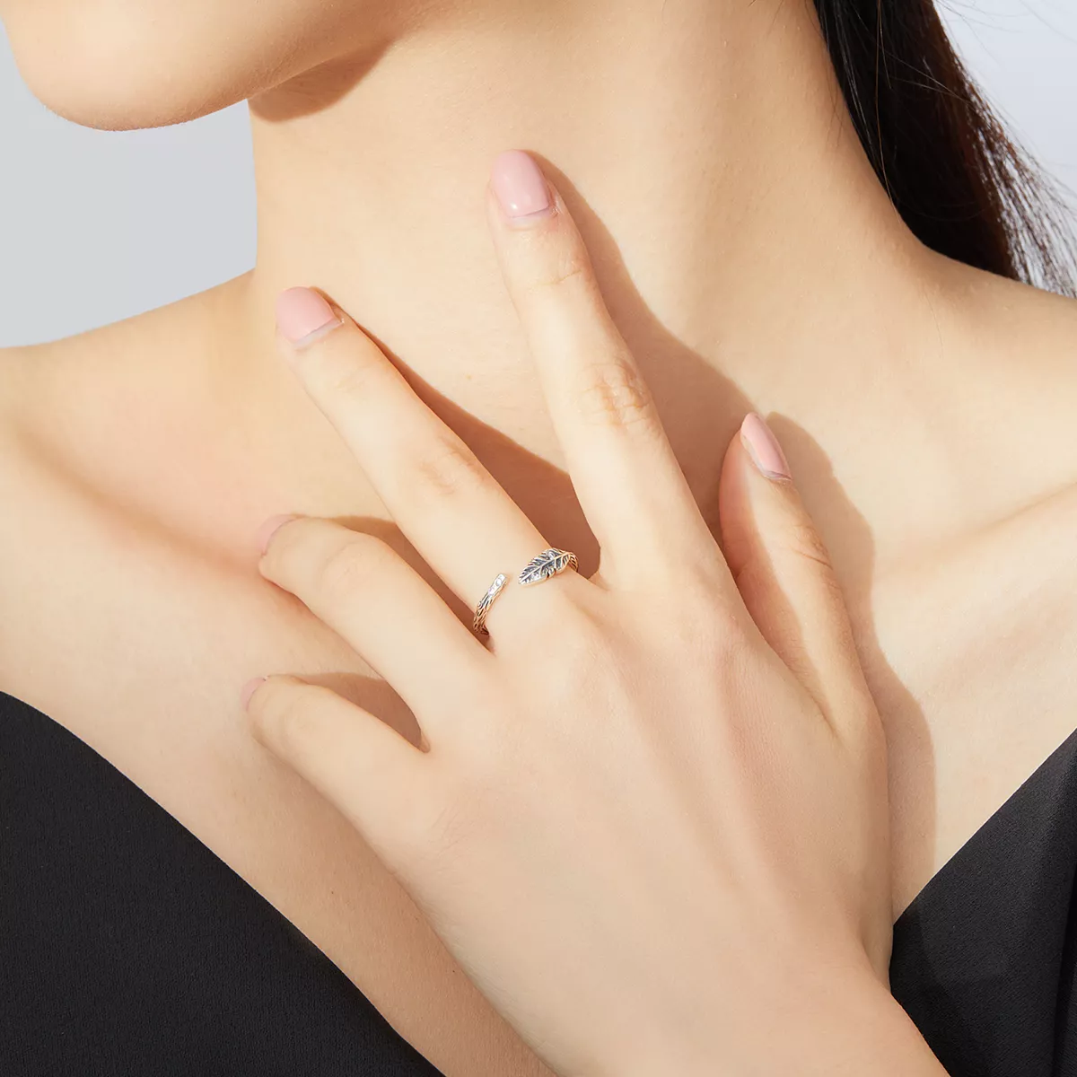 Anel Folhas Vintage life Pandora - SCR639