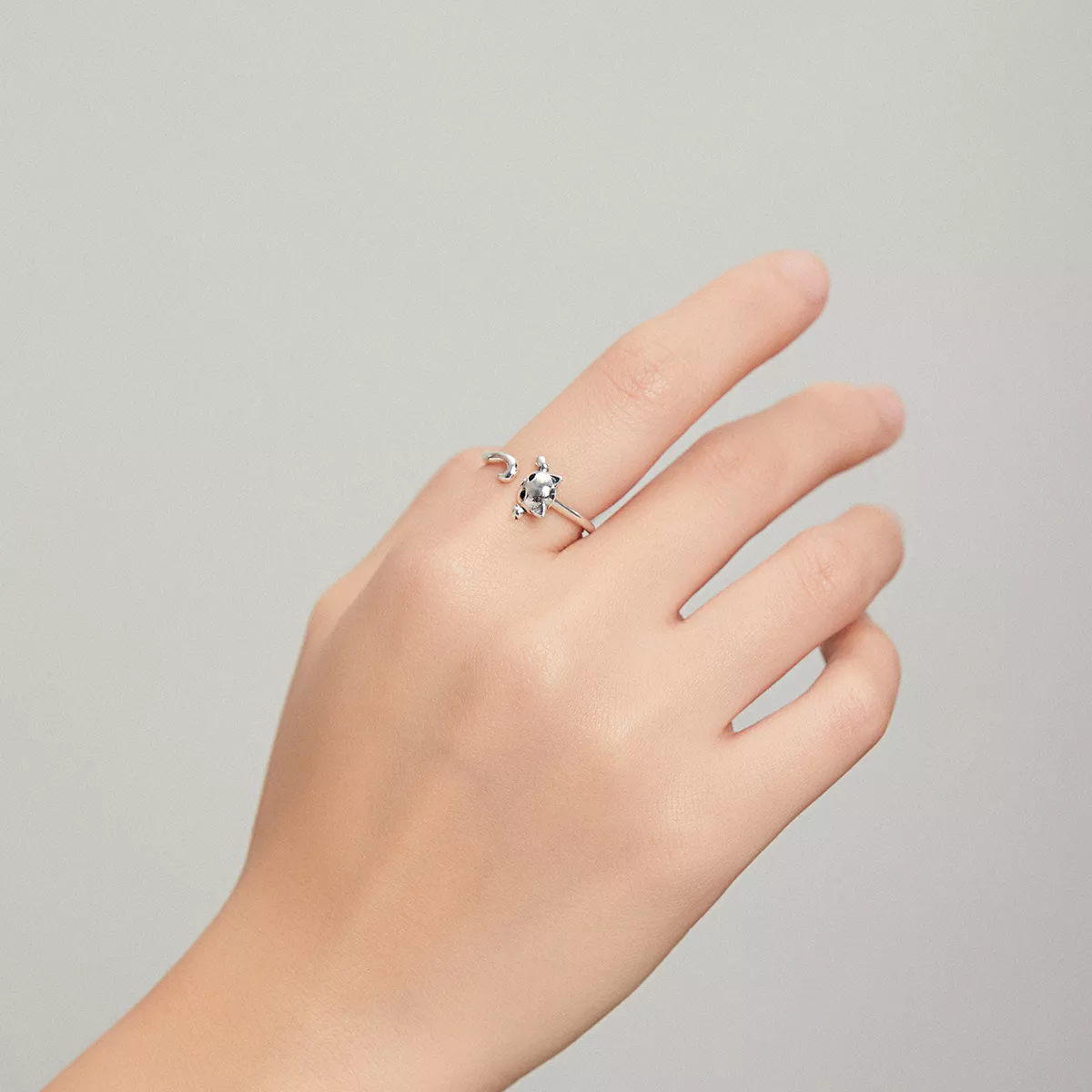 Anel Gato fofo life Pandora - SCR707