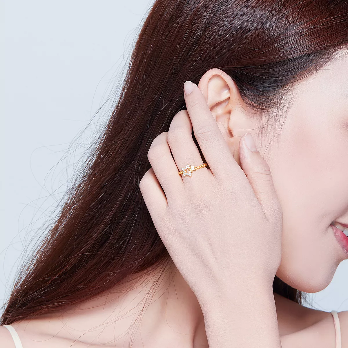 Anel Lua e estrela life Pandora - SCR569