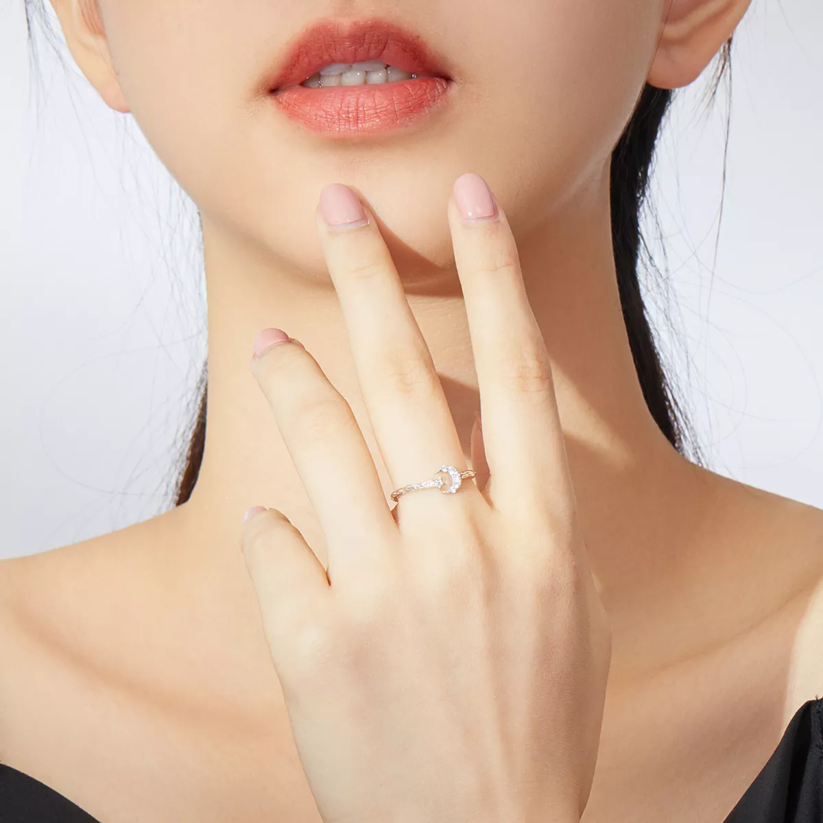 Anel Lua Estelar Vintage estilo Pandora - SCR638