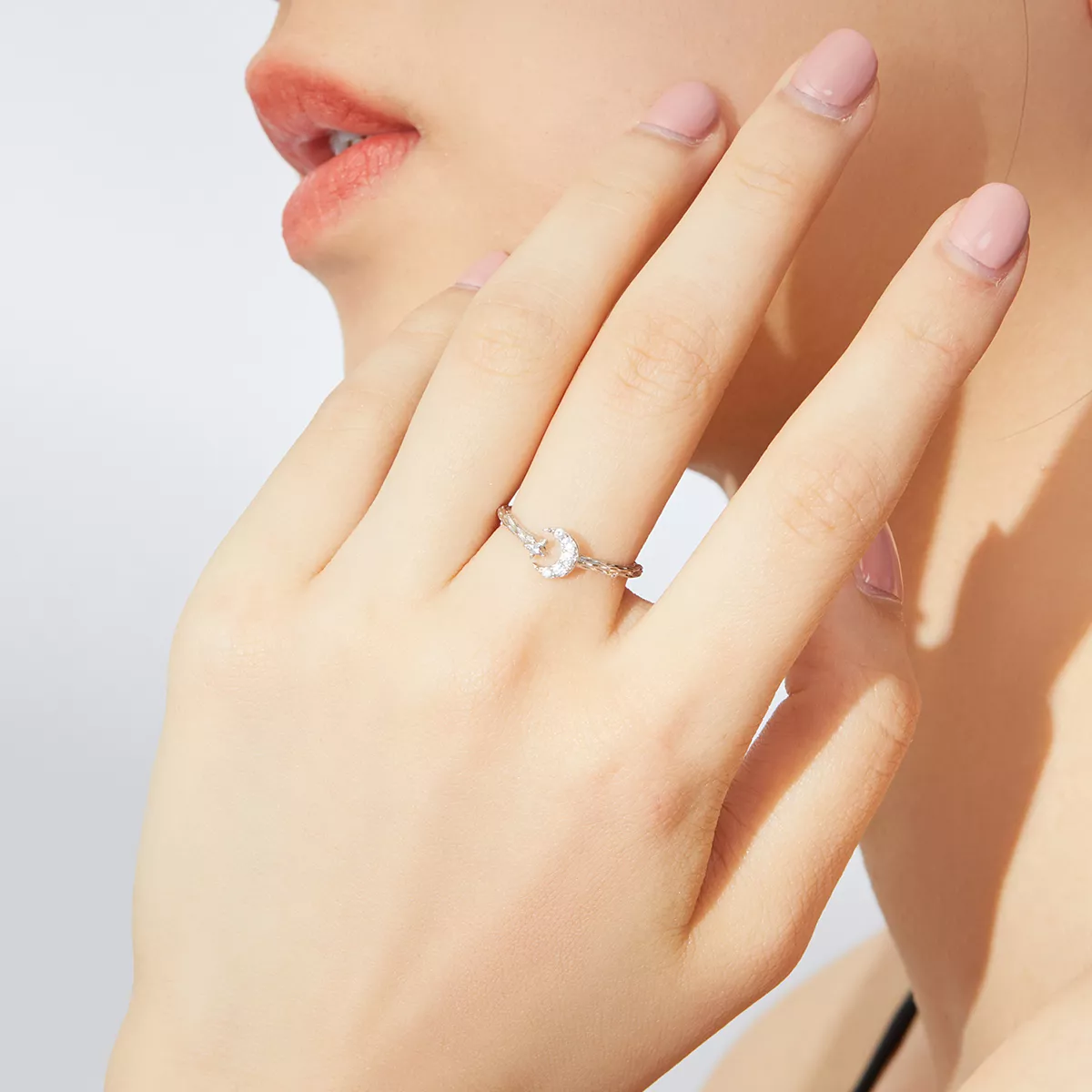 Anel Lua Estelar Vintage estilo Pandora - SCR638