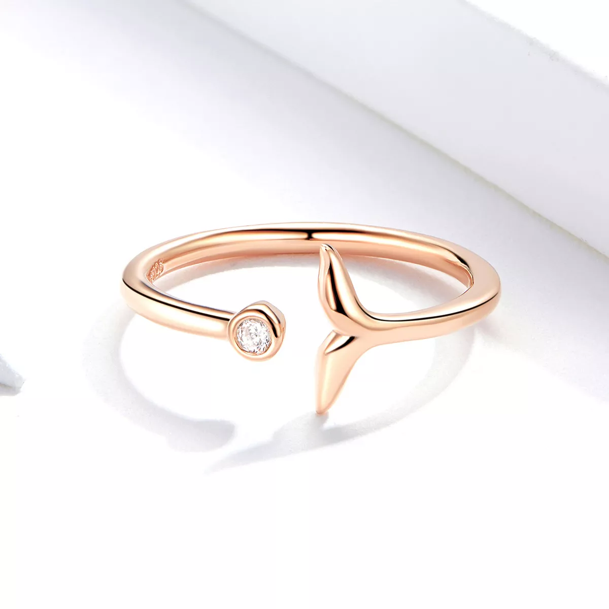 Anel Lágrima da Sereia estilo Pandora Rose - SCR618-C