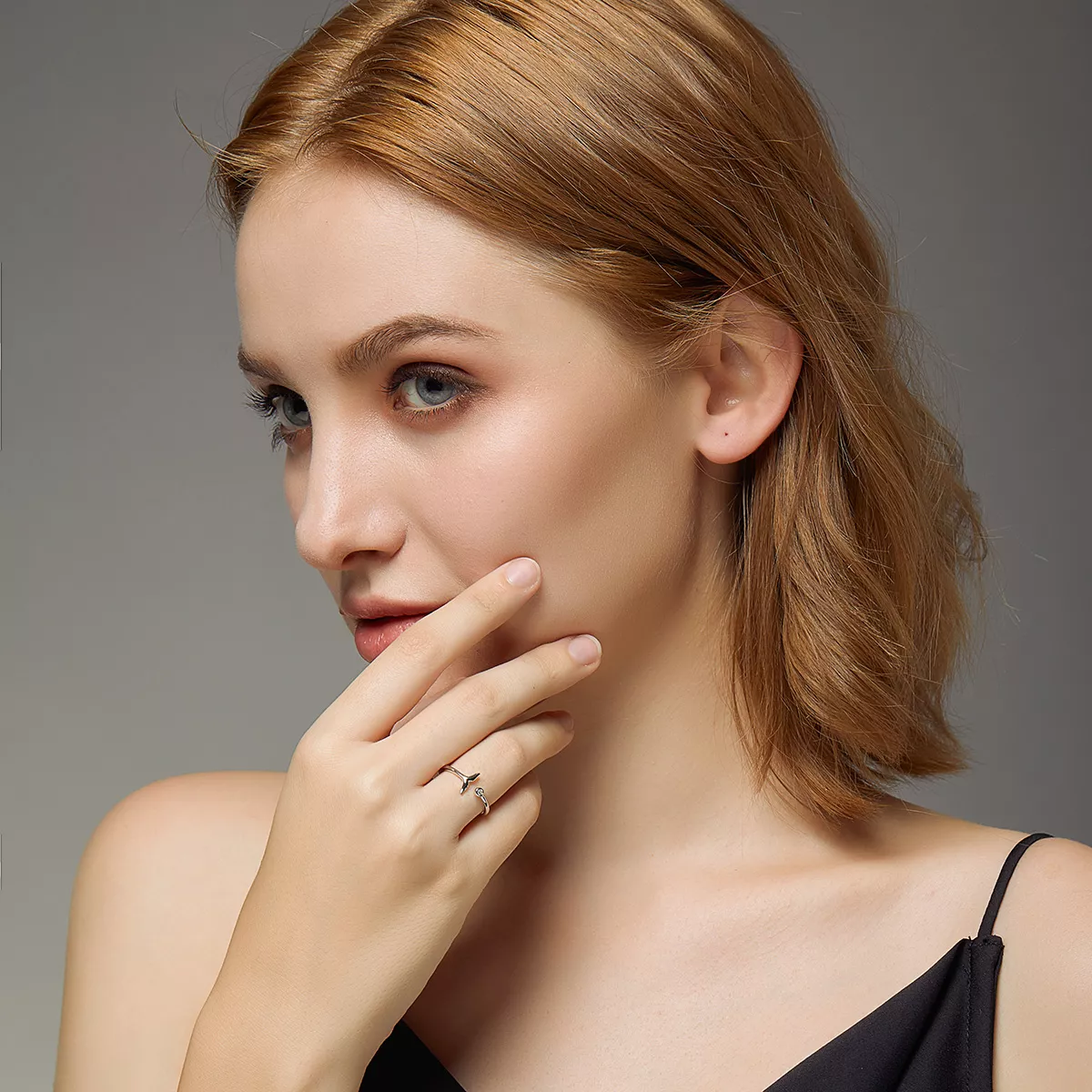 Anel Lágrima da Sereia estilo Pandora - SCR618-A