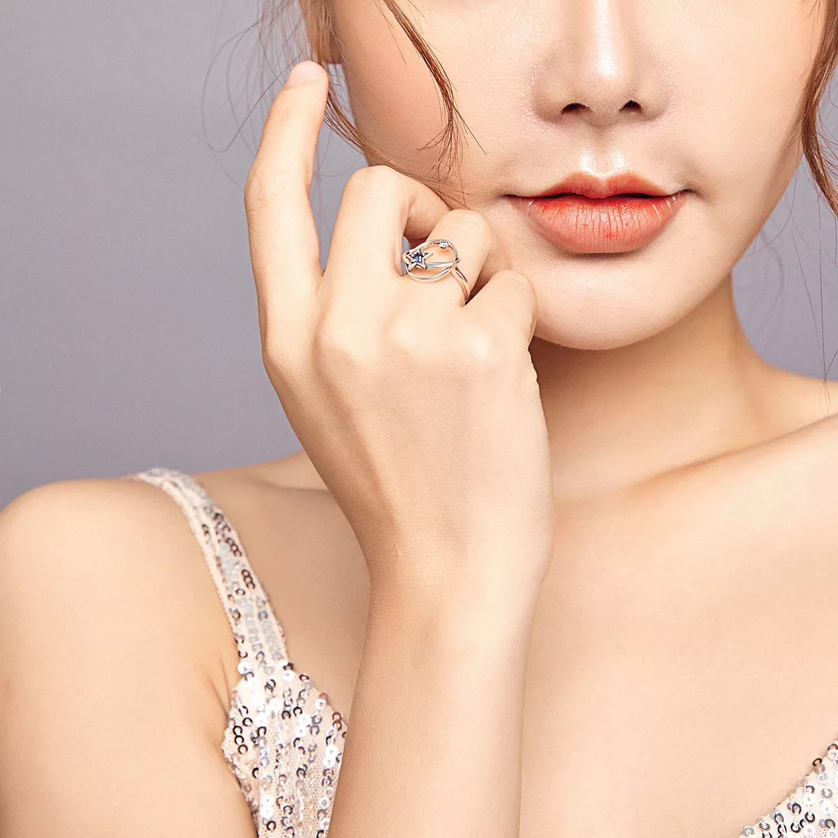 Anel Planeta misterioso estilo Pandora - SCR661