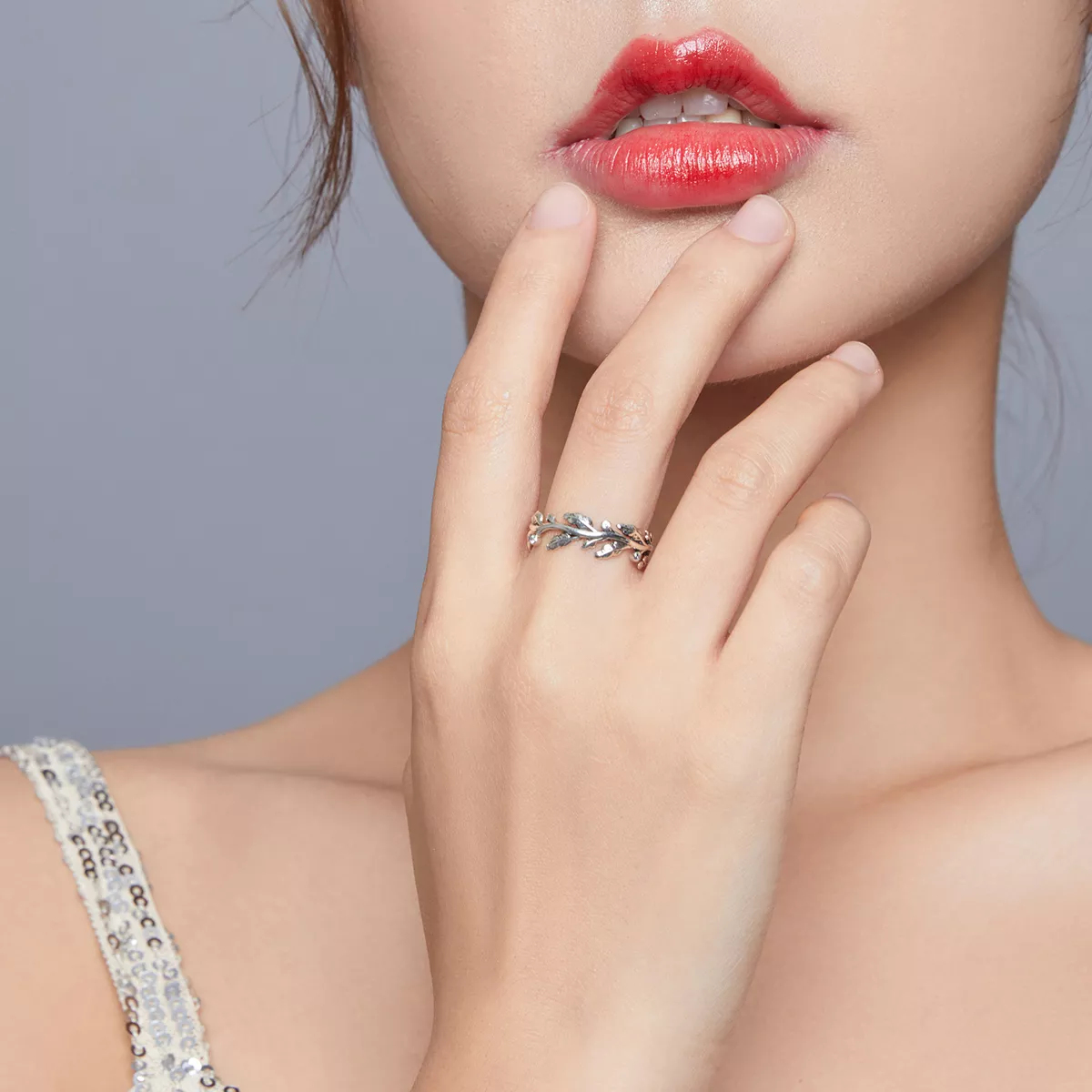 Anel Ramos Clássicos life Pandora - SCR669