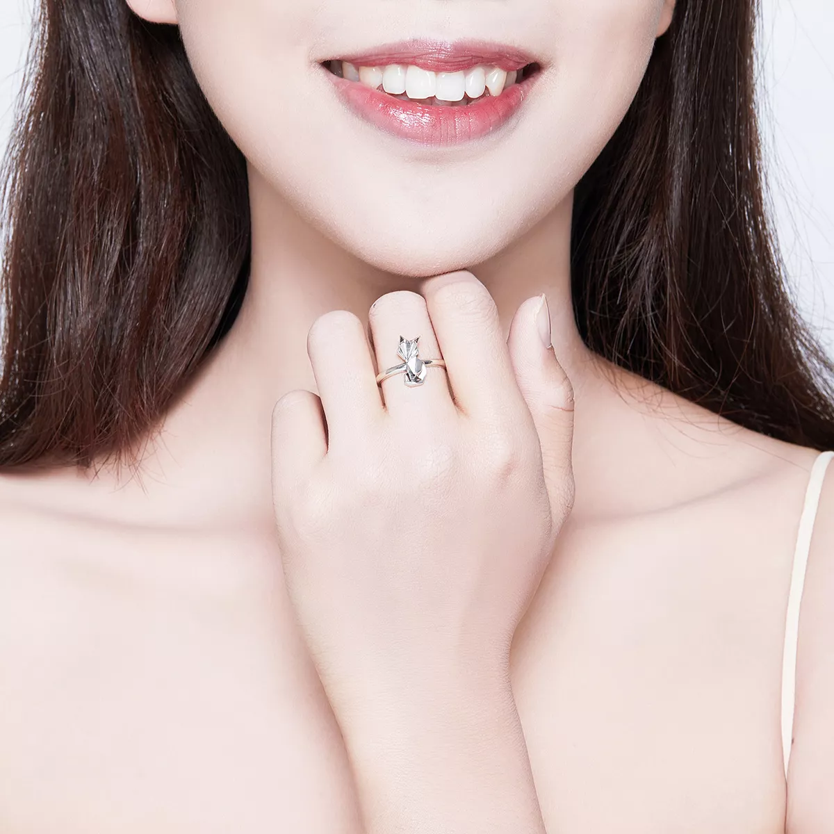 Anel Raposa Origami life Pandora - SCR560