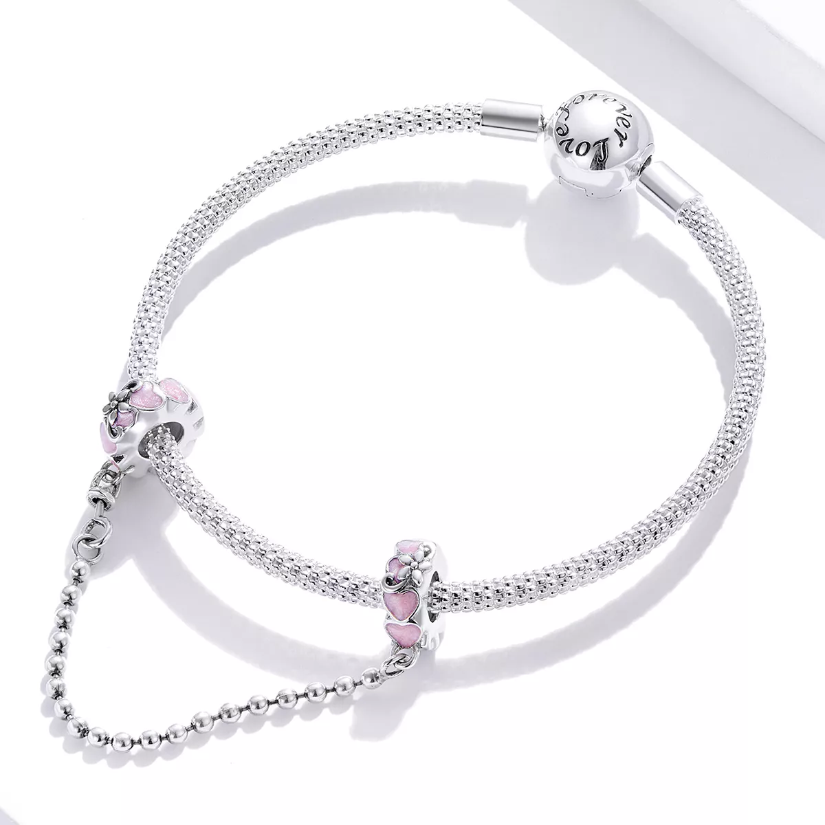 Corrente de Segurança Amo margarida estilo Pandora - SCC1799