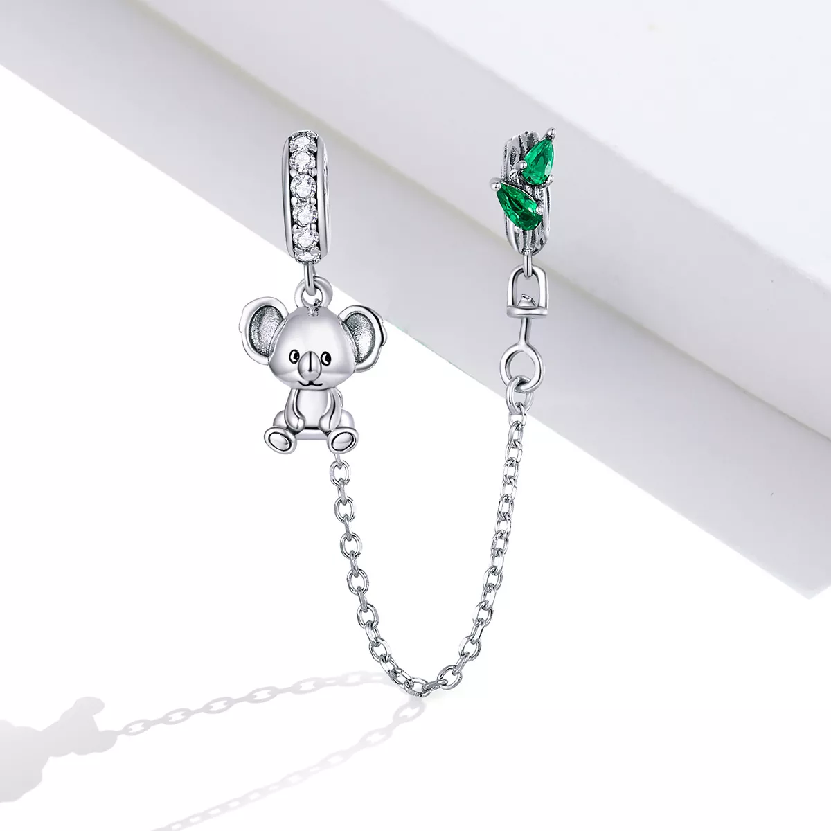 Corrente de Segurança Coala Fofo estilo Pandora - SCC1523