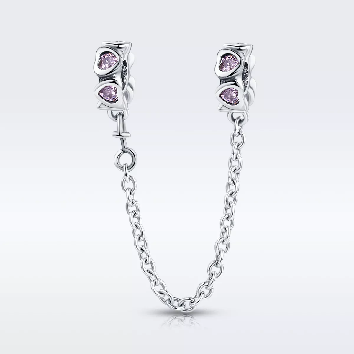 Corrente de Segurança Coração Perfumado estilo Pandora - SCC562