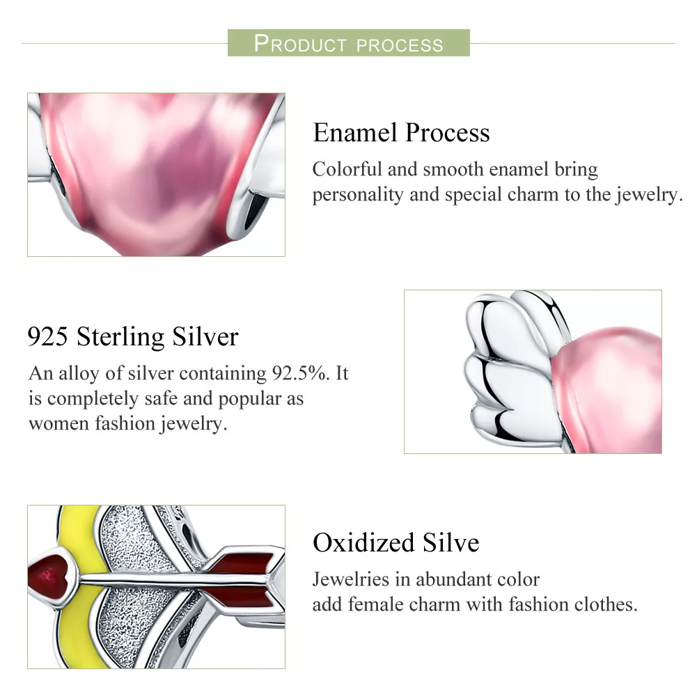 Corrente de Segurança Desejos de amor estilo Pandora - SCC628