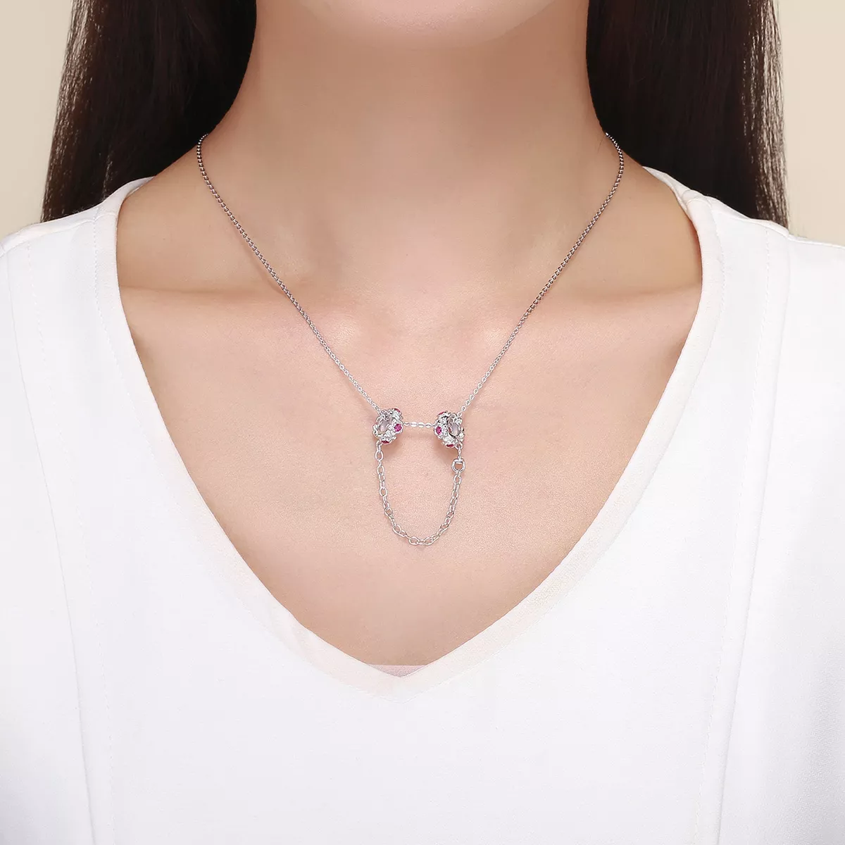 Corrente de Segurança Fada da fada estilo Pandora - BSC035