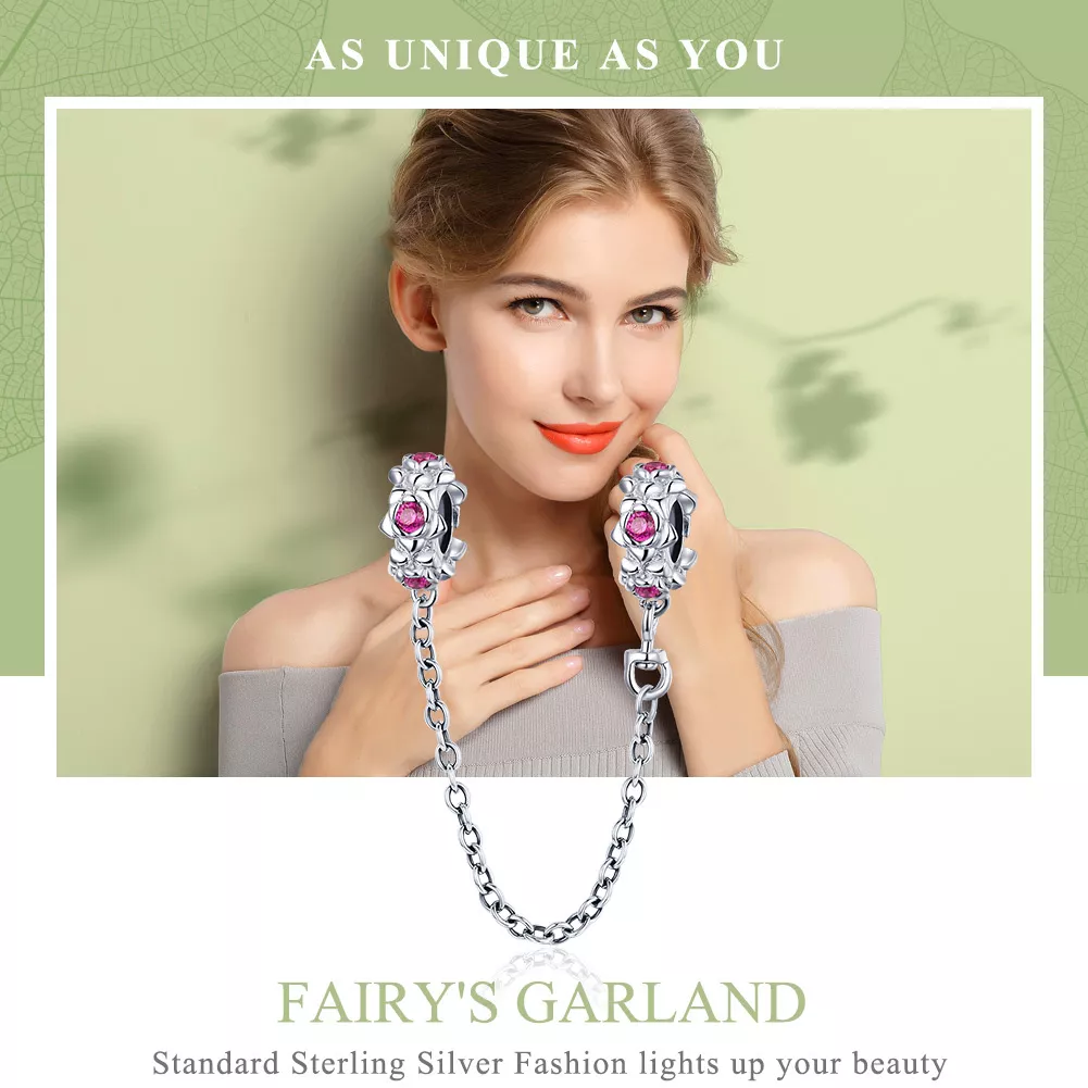 Corrente de Segurança Fada da fada estilo Pandora - BSC035