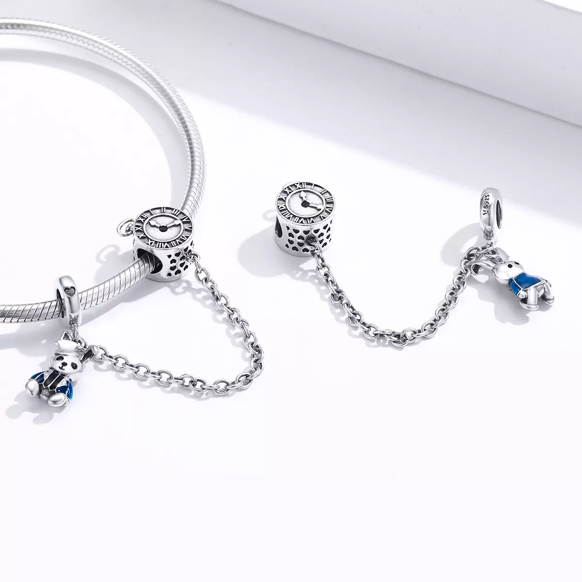 Corrente de Segurança lebre estilo Pandora - SCC1443