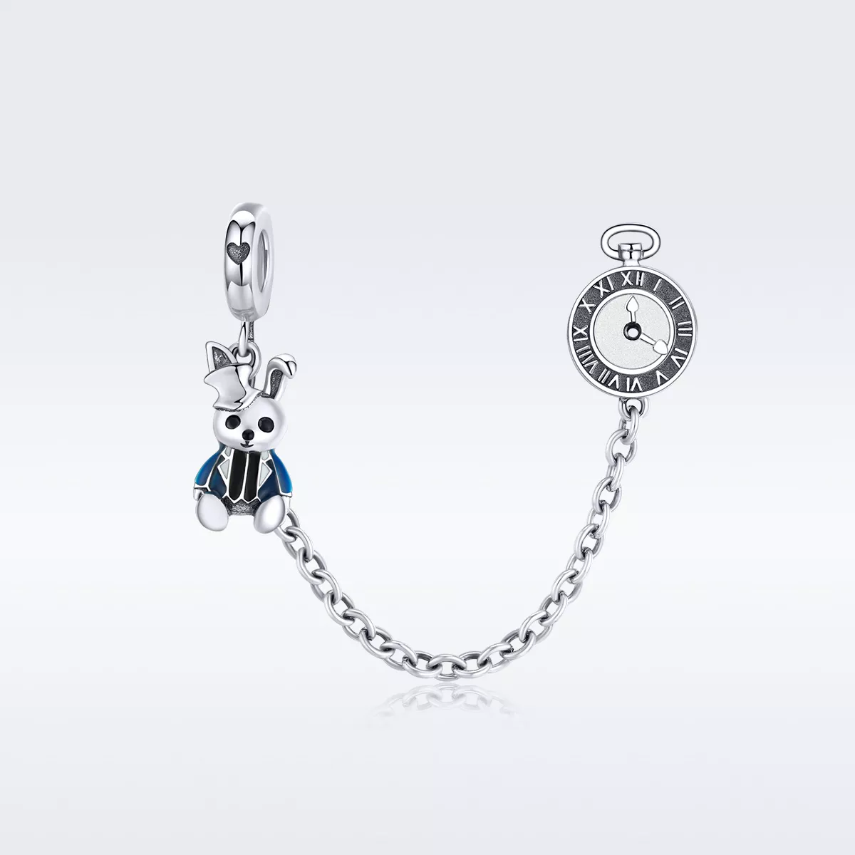 Corrente de Segurança lebre estilo Pandora - SCC1443