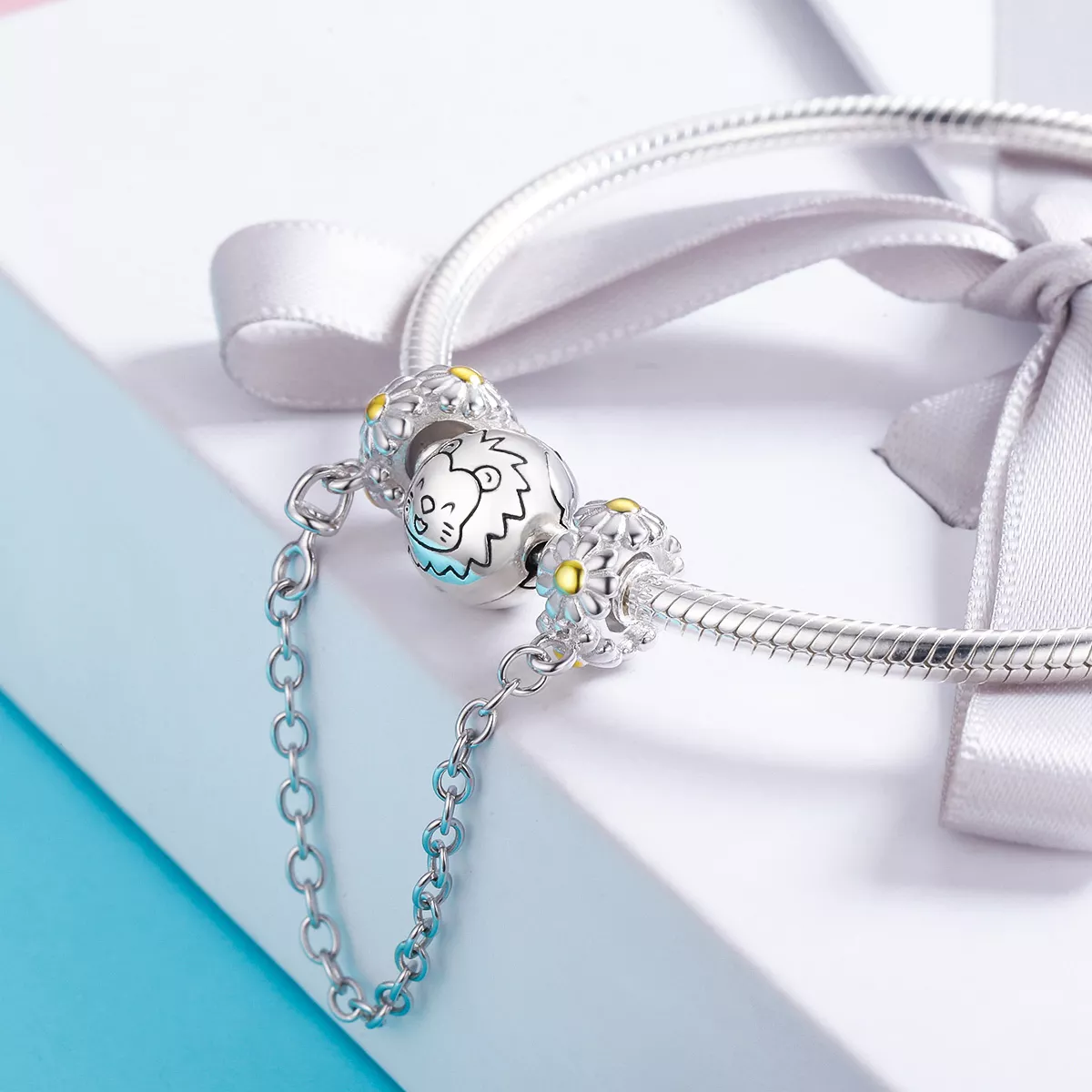 Corrente de Segurança Margarida estilo Pandora - SCC618